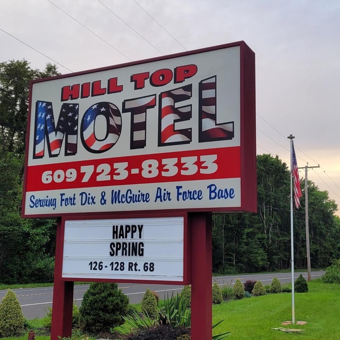 Hill Top Motel Wrightstown Ngoại thất bức ảnh